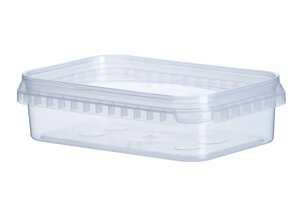 Тара 0.3л пластикова харчова прямокутна
