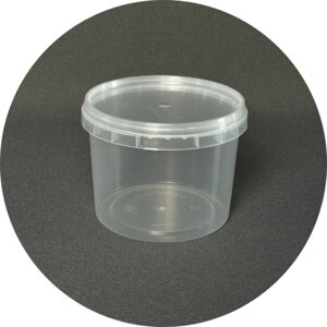 Тара пластикова, харчова 0,35 л. прозора