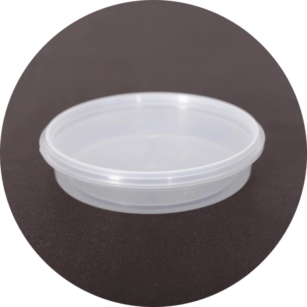 Тара пластикова, харчова 0,2 л. (129х26 мм), прозора від компанії Інтернет-магазин "VIDRO" - фото 1