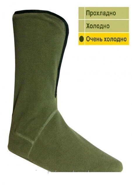 Флисовые носки Cover Long Norfin, отличный выбор для зимы, в наличии все размеры ##от компании## Век Рыбака - ##фото## 1