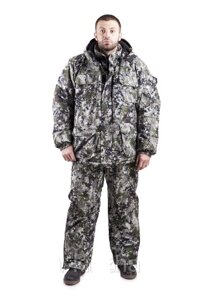 Зимний костюм для охоты и рыбалки, теплый и надежный полукомбенизон штаны, -30с комфорт