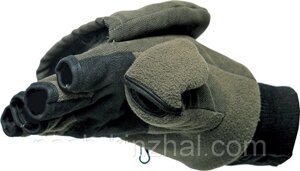 Зимние перчатки-варежки Norfin отстёгивающиеся с магнитом