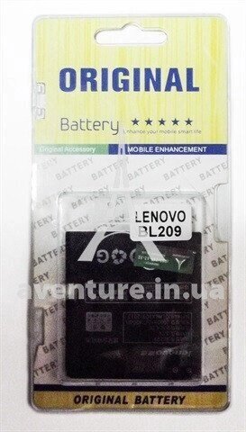 Акумулятор Lenovo BL209 A706/ A788T/ A820E/ A760/ A516/ A378T/ A398T (2000 mAh)* від компанії Інтернет-магазин aventure - фото 1