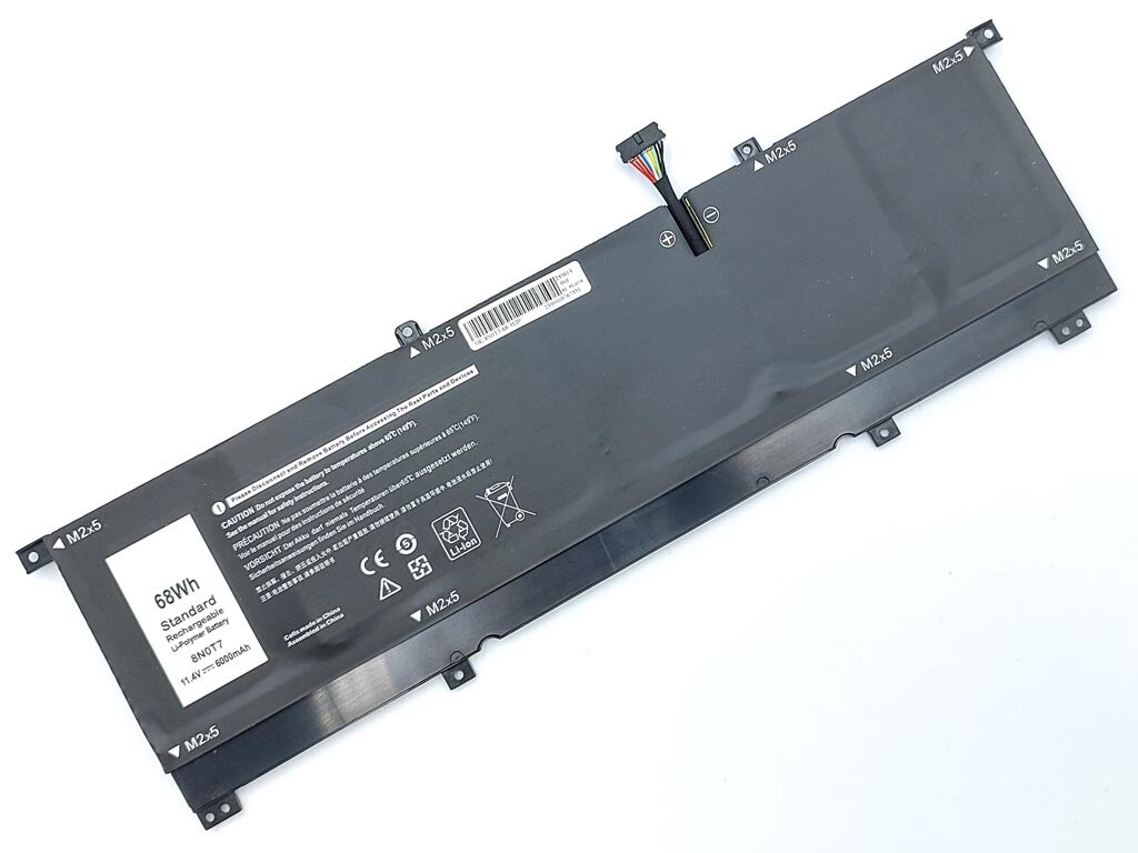 Батарея 8N0T7 для Dell Precision 5530, XPS 15 9575 TMFYT (11.4V 6000mAh 68Wh) від компанії Інтернет-магазин aventure - фото 1