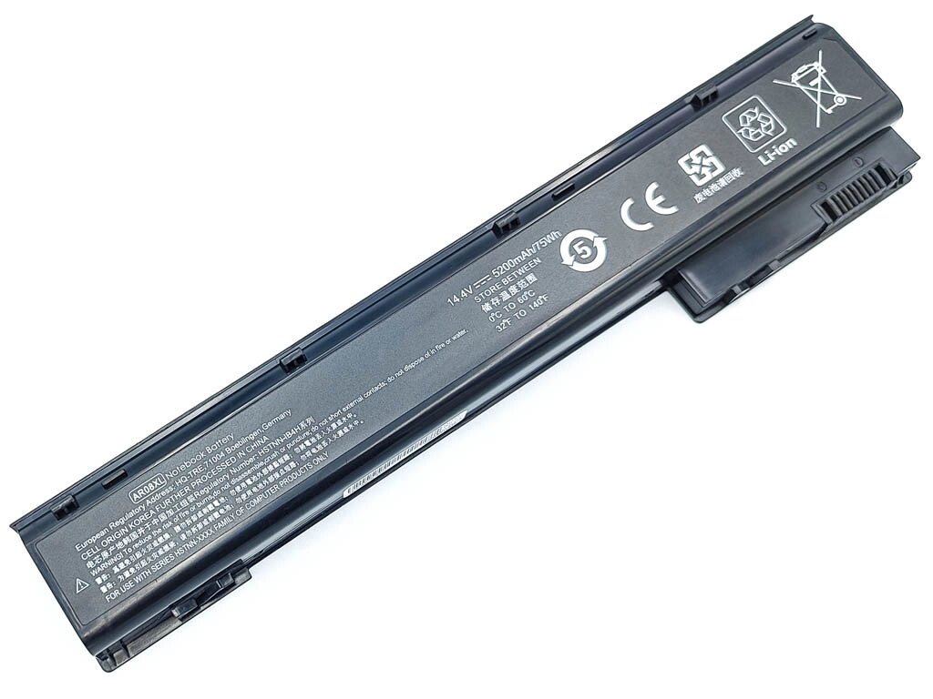 Батарея AR08XL для HP ZBook 15, 17 G1 G2 (AR08, HSTNN-DB4H, 707614-121) (14.4V 5200mAh 75Wh) від компанії Інтернет-магазин aventure - фото 1