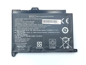 Батарея BP02XL для HP pavilion 15 AU, 15-AU, 15-AW (HSTNN-LB7h, HSTNN-UB7b) (7.6V 5100mah 39wh)
