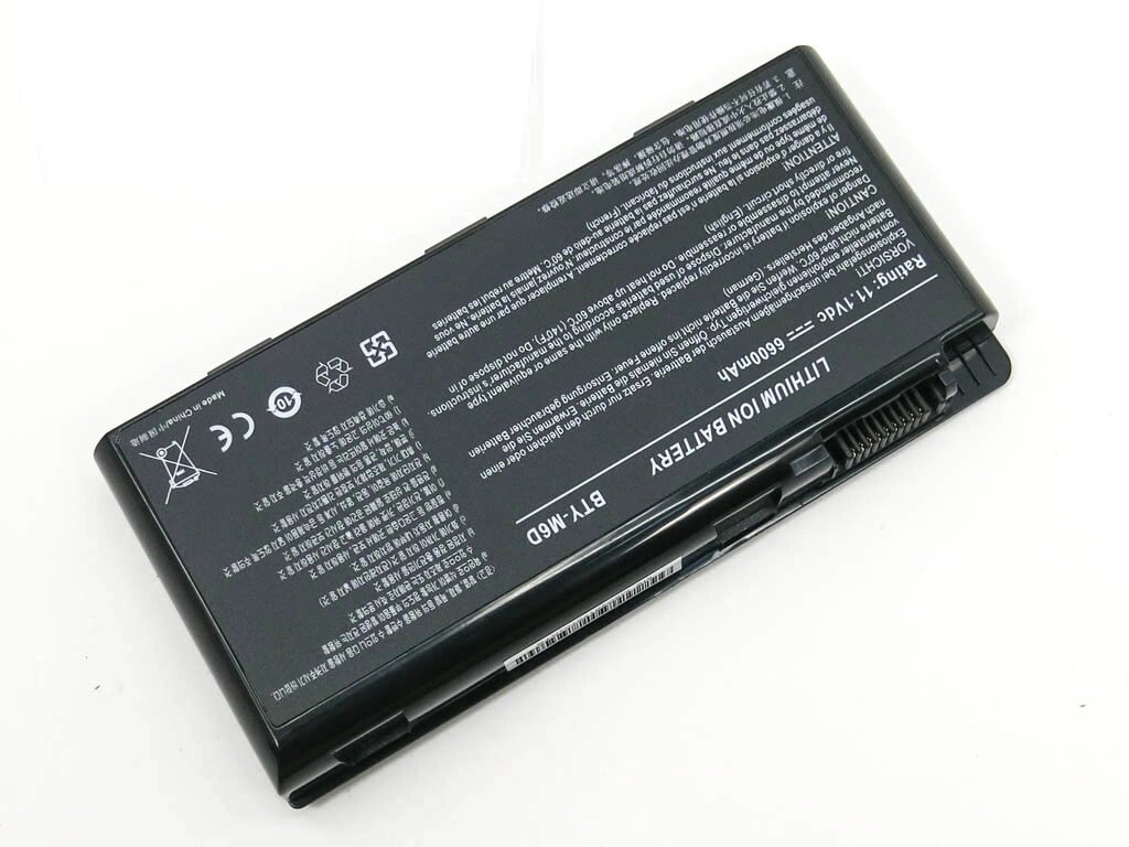Батарея BTY-M6D для MSI GT660, GT663, GT683, GT685, GT70, GT780, GT783, GX60, GX660, GX680, GX780 S9N-3496200-M47 від компанії Інтернет-магазин aventure - фото 1