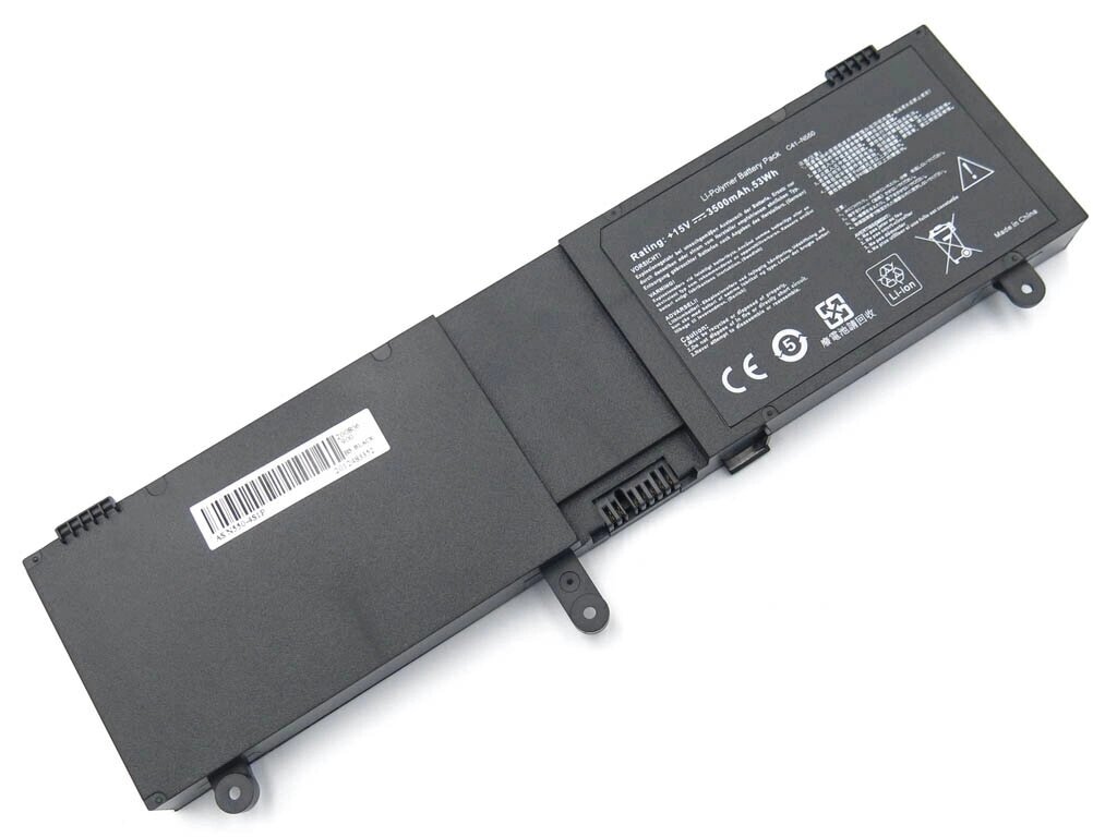 Батарея C41-N550 для ASUS N550JA, N550LF, N550JK, N550JV, G550J, G550JK, Q550LF (15V 3500mAh 53Wh). від компанії Інтернет-магазин aventure - фото 1