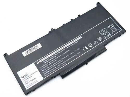 Батарея для Dell Latitude E7260, E7270, E7470 (J60J5 R1V85 MC34Y 242WD) (7.6V 55Wh) від компанії Інтернет-магазин aventure - фото 1