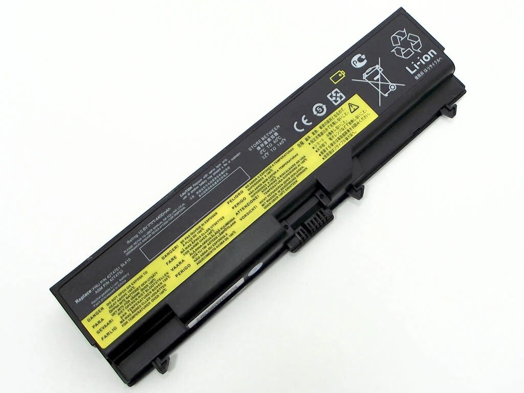 Батарея для Lenovo ThinkPad SL410, SL510, E40, E50, T410, T420 W510 (42T4735, 42T4737, 42T4753, 42T4757) (10.8V 4400mAh) від компанії Інтернет-магазин aventure - фото 1