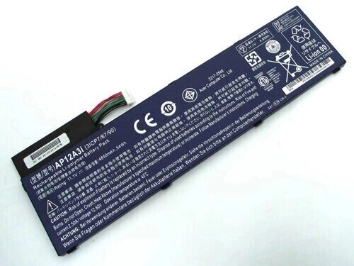 Батарея для ноутбука Acer Aspire M3-481, M3-581, M5-481, M5-581 (AP12A3i, KT. 00303.002) (11.1V 4850mAh) ORIGINAL. від компанії Інтернет-магазин aventure - фото 1