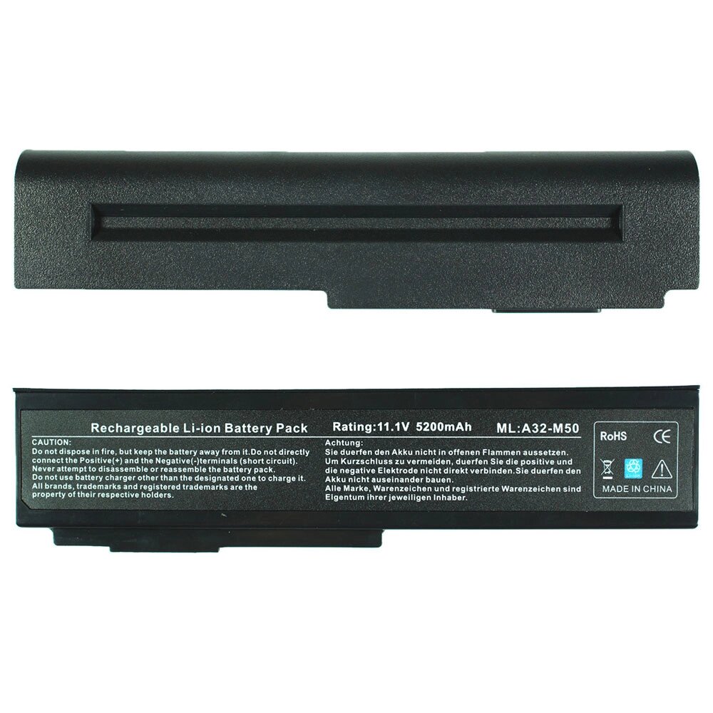 Батарея для ноутбука ASUS A32-M50 (M50, M60, N61, L50, G50) 11.1V 5200mAh, Black від компанії Інтернет-магазин aventure - фото 1