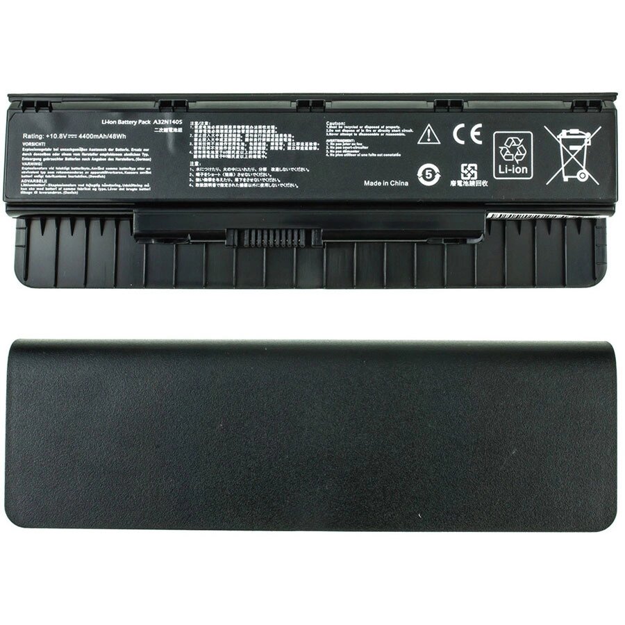 Батарея для ноутбука ASUS A32N1405 (N551, N751, G551, G771, GL551, GL771 series) 10.8V 4400mAh Black від компанії Інтернет-магазин aventure - фото 1