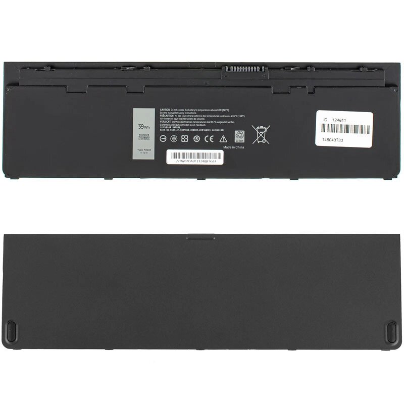 Батарея для ноутбука DELL F3G33 (Latitude E7250) 11.1V 3360mAh 39Wh Black від компанії Інтернет-магазин aventure - фото 1