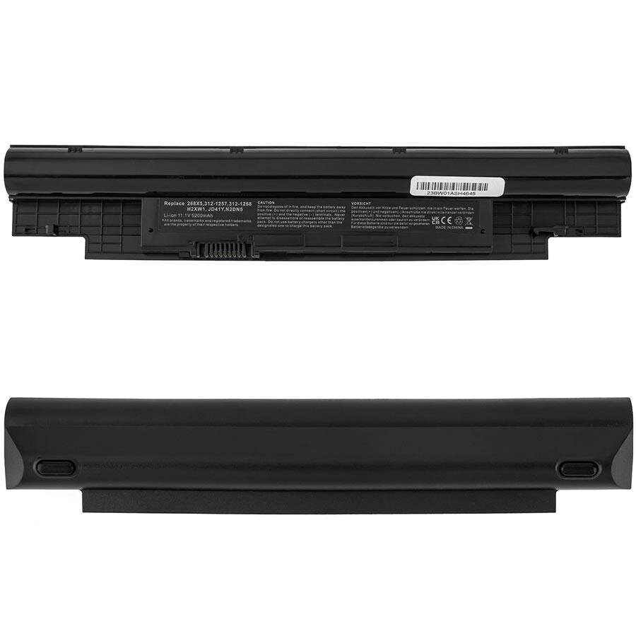 Батарея для ноутбука DELL H7XW1 (Inspiron:13z N311z, 14z N411z, Vostro: V131 series) 11.1V 5200mAh Black від компанії Інтернет-магазин aventure - фото 1