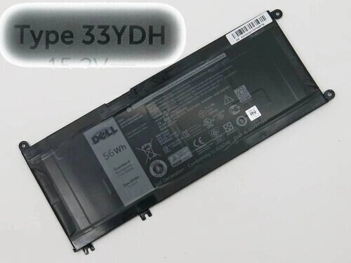 Батарея для ноутбука Dell Inspiron 17 7778, 7779 Series (33YDH) (15.2V 56Wh 3500mAh). оригінал від компанії Інтернет-магазин aventure - фото 1