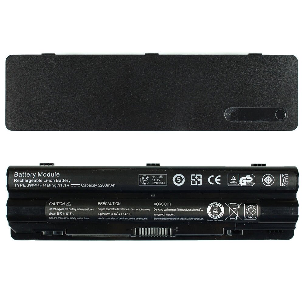Батарея для ноутбука DELL J70W7 (XPS: 14, 14Z, L412z, 15, 15z, L501x. L502x, 17, L701x, L702x) 11.1V 5200mAh Black від компанії Інтернет-магазин aventure - фото 1
