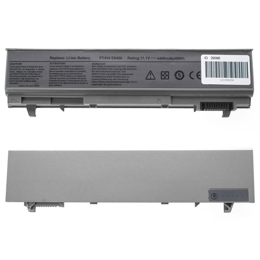 Батарея для ноутбука DELL PT434 (Latitude: E6400, E6500, E6510, Precision: M2400, M4400, M4500, M6400, M6500) 11.1V від компанії Інтернет-магазин aventure - фото 1