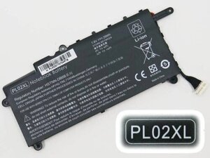 Батарея для ноутбука HP Pavilion 11-n x360 (PL02XL) (7.6V 29 Wh).