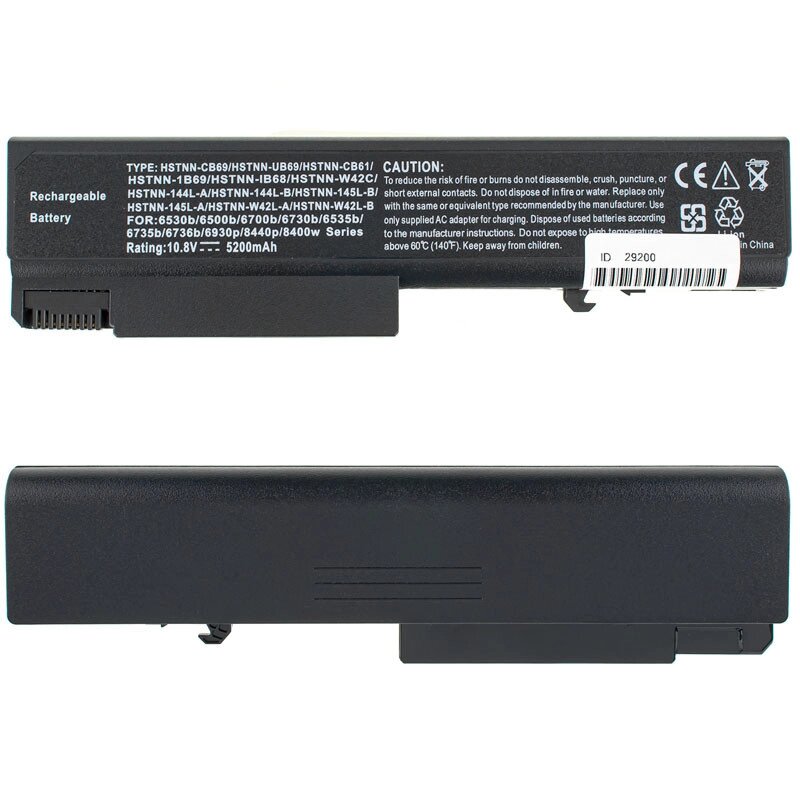 Батарея для ноутбука HP TD06 (Compaq: 6530b, 6535b, 6730b, 6735b, 6440b, 6445b, 6450b, 6930p) 10.8V 5200mAh Black від компанії Інтернет-магазин aventure - фото 1