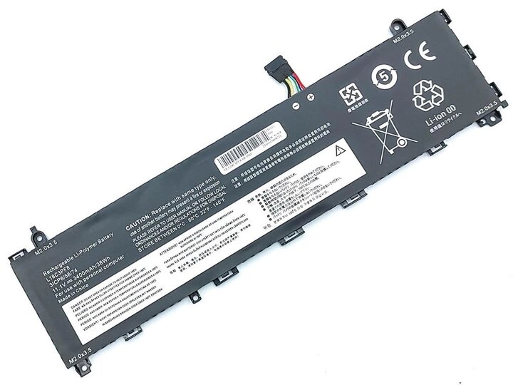 Батарея L18C3PF8 для Lenovo Ideapad S340-13IML, Xiaoxin 13-IML 2019 2020 (L18M3PFB, L18L3PF7)(11.1V 3400mAh 38Wh) від компанії Інтернет-магазин aventure - фото 1