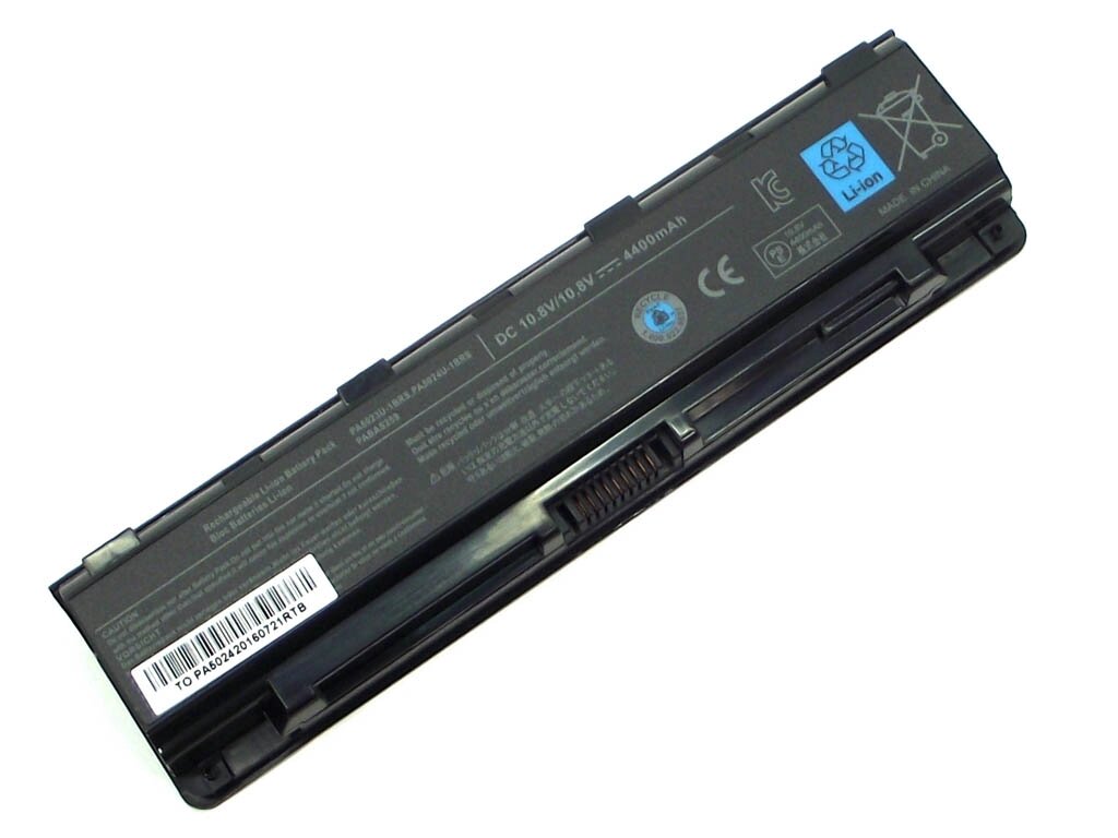 Батарея PA5024U для Toshiba Satellite C800, C805, M800, L800, L805, M805, L830 (10.8V 4400mAh 47.5Wh). від компанії Інтернет-магазин aventure - фото 1