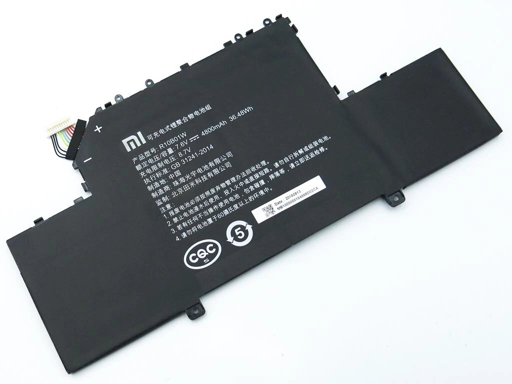 Батарея R10B01W для Xiaomi Mi Air 12.5" (7.6V 37Wh) ORIGINAL від компанії Інтернет-магазин aventure - фото 1