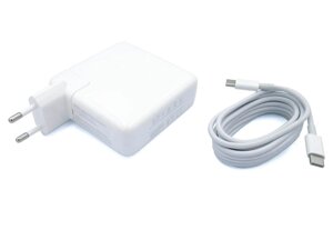 Блок живлення для APPLE 96W A2166 (MX0j2ZM/A) + type-C (USB-C) кабель. для apple macbook pro A1706 A1708 A1989 A1990