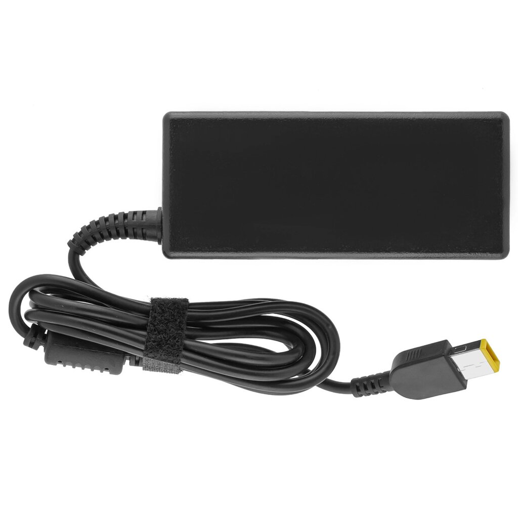 Блок живлення для ноутбука LENOVO 20V, 3.25A, 65W, USB+pin (Square 5 Pin DC Plug), (Replacement AC Adapter) black (без від компанії Інтернет-магазин aventure - фото 1
