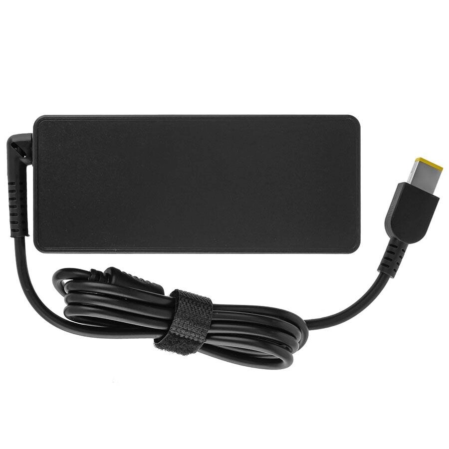 Блок живлення для ноутбука LENOVO 20V, 4.5A, 90W, USB+pin (Square 5 Pin DC Plug), black (без кабелю!) від компанії Інтернет-магазин aventure - фото 1