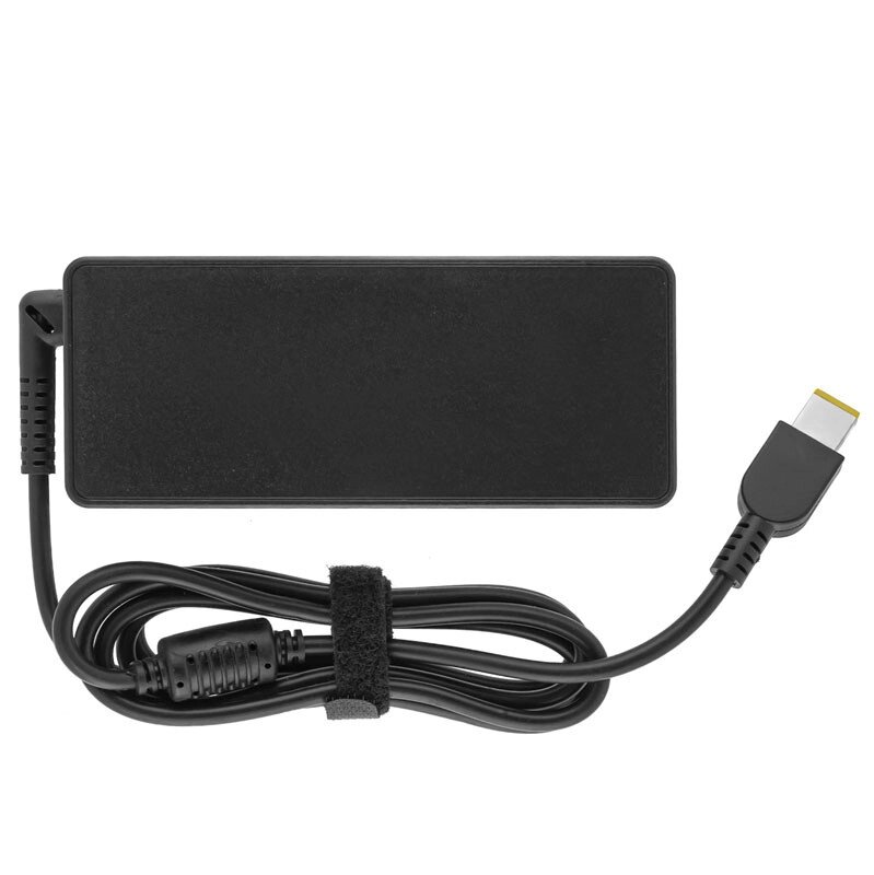 Блок живлення для ноутбука LENOVO 20V, 4.5A, 90W, USB+pin (Square 5 Pin DC Plug), (Replacement AC Adapter) black (без від компанії Інтернет-магазин aventure - фото 1
