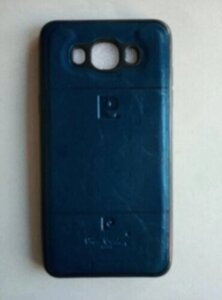 Чохол-бампер Pierr Cardin Samsung J7 2016 / J710 синій, чорний