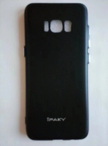 Чохол-бампер iPAKY силіконовий Samsung S8 чорний від компанії Інтернет-магазин aventure - фото 1