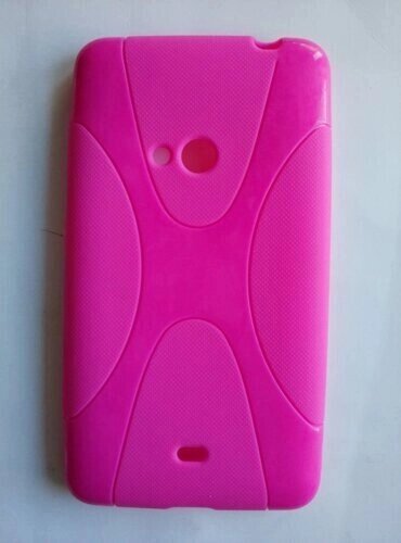 Чохол-бампер Nokia Lumia 625 рожевий від компанії Інтернет-магазин aventure - фото 1
