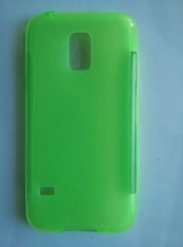 Чохол-бампер силіконовий Samsung S5 mini (G800) синій, зелений, фіолетовий від компанії Інтернет-магазин aventure - фото 1
