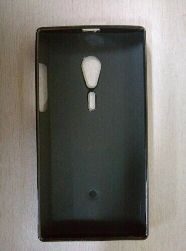 Чохол-бампер силіконовий Sony Xperia ion LT28i чорний від компанії Інтернет-магазин aventure - фото 1