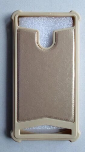 Чохол-бампер універсальний 4,0-4,5 золото, рожевий від компанії Інтернет-магазин aventure - фото 1