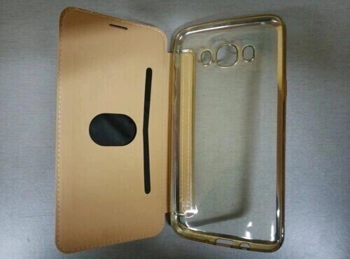 Чохол-книжка Royal Case Samsung a710 золотистий від компанії Інтернет-магазин aventure - фото 1