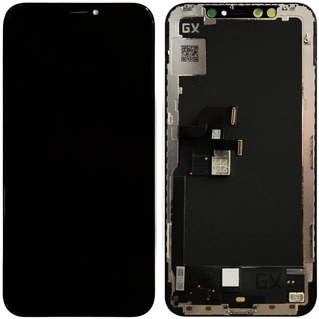Дисплей для iPhone X з сенсором чорний GX-AMOLED Hard від компанії Інтернет-магазин aventure - фото 1