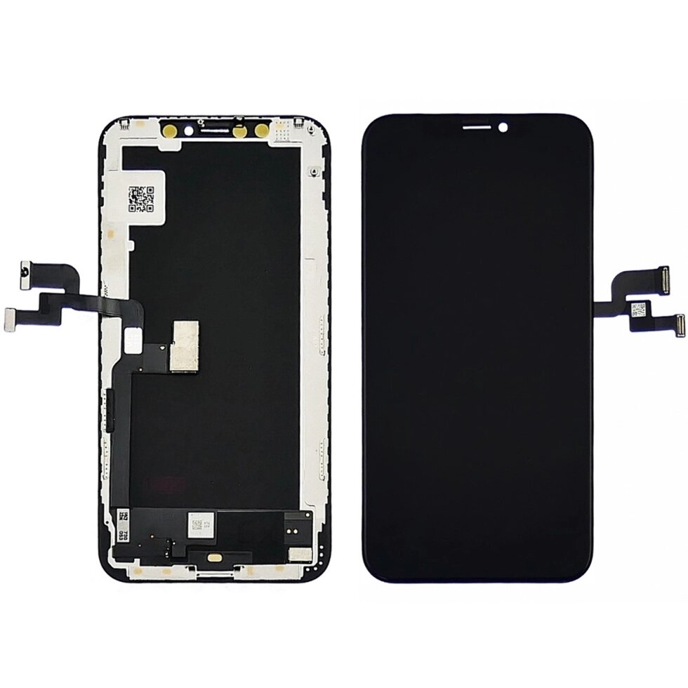 Дисплей для iPhone XS GX-OLED з сенсором чорний від компанії Інтернет-магазин aventure - фото 1
