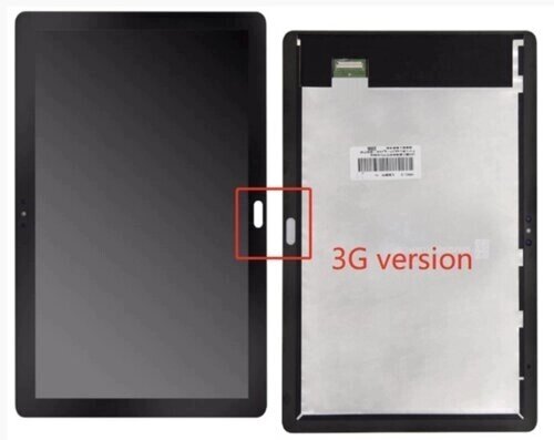 Дисплей Huawei MediaPad T5 10 (AGS2-L09/ AGS2-W09) 3G з сенсором чорний (з вирізом) від компанії Інтернет-магазин aventure - фото 1