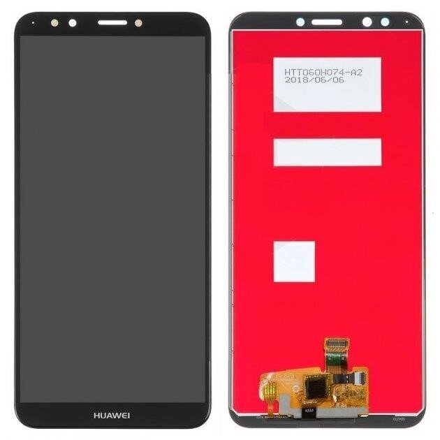 Дисплей Huawei Y7 2018/ Nova 2 Lite з сенсором чорний від компанії Інтернет-магазин aventure - фото 1