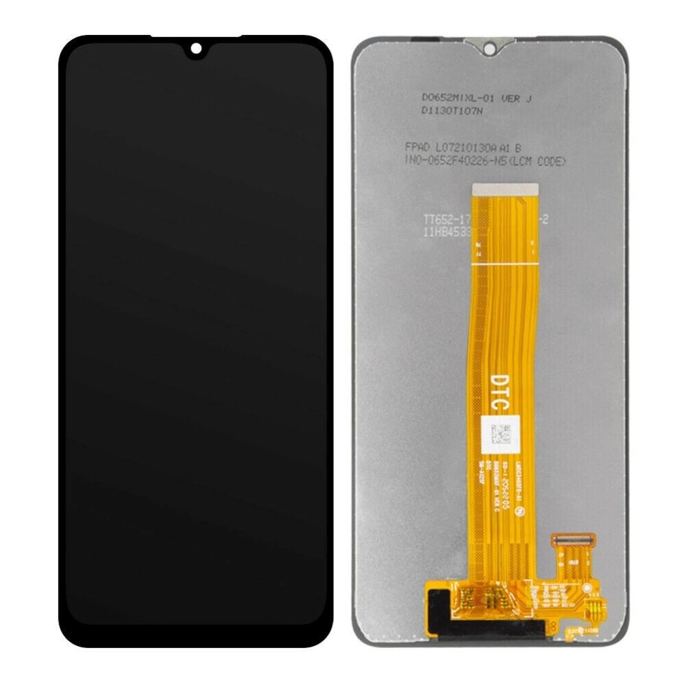 Дисплей Samsung A125F Galaxy A12/ A127F з сенсором чорний від компанії Інтернет-магазин aventure - фото 1