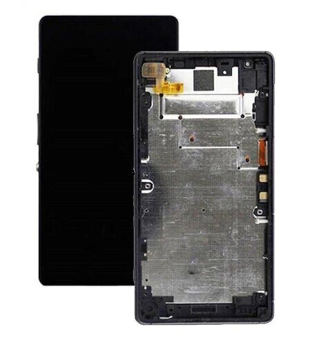 Дисплей Sony D6563 Xperia Z2a з сенсором чорний + рамка* від компанії Інтернет-магазин aventure - фото 1