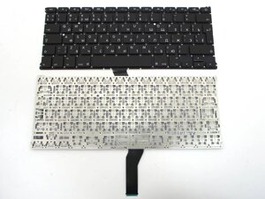 Клавіатура для APPLE A1369, A1466 Macbook Air (2011-2017) MC503, MC504 13.3 "RU BLACK Вертикальний Enter)