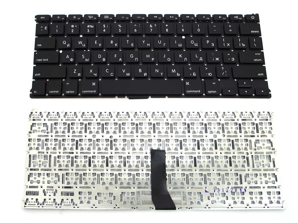 Клавіатура для APPLE A1369, A1466 Macbook Air (2011-2017), MC965, MC966, MC503, MC504 13.3 "(горизонтальний Enter) від компанії Інтернет-магазин aventure - фото 1