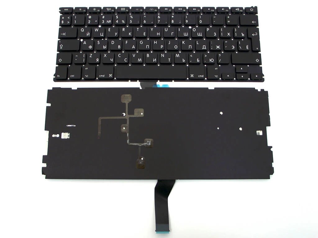 Клавіатура для APPLE A1369, A1466 Macbook Air MC965, MC966, MC503, MC504 13 "(Вертикальний Enter з підсвічуванням) від компанії Інтернет-магазин aventure - фото 1