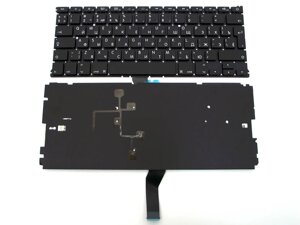 Клавіатура для APPLE A1369, A1466 Macbook Air MC965, MC966, MC503, MC504 13 "Вертикальний Enter з підсвічуванням)