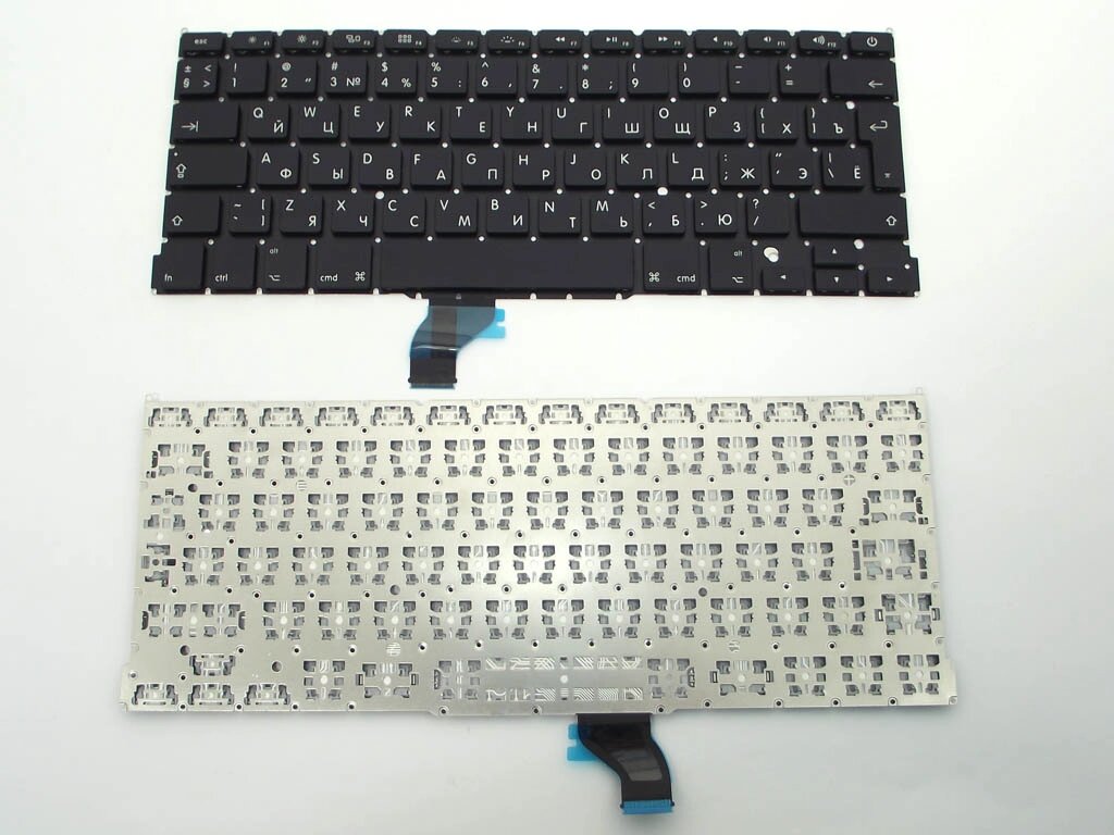 Клавіатура для APPLE A1502 Macbook Pro ME864, ME866, MGX72, MGX92, MF839, MF841, MF843 (2013-2015) (Вертикальний Enter). від компанії Інтернет-магазин aventure - фото 1