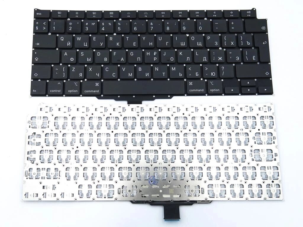 Клавіатура для APPLE A2179 MacBook Air 13 "(2020 року, 2021) (RU BLACK, BIG Enter під підсвічування). Оригінал. від компанії Інтернет-магазин aventure - фото 1